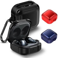 new silicone case for samsung galaxy buds livepro earphone case pouch earbuds protective cover headset accessories with hook