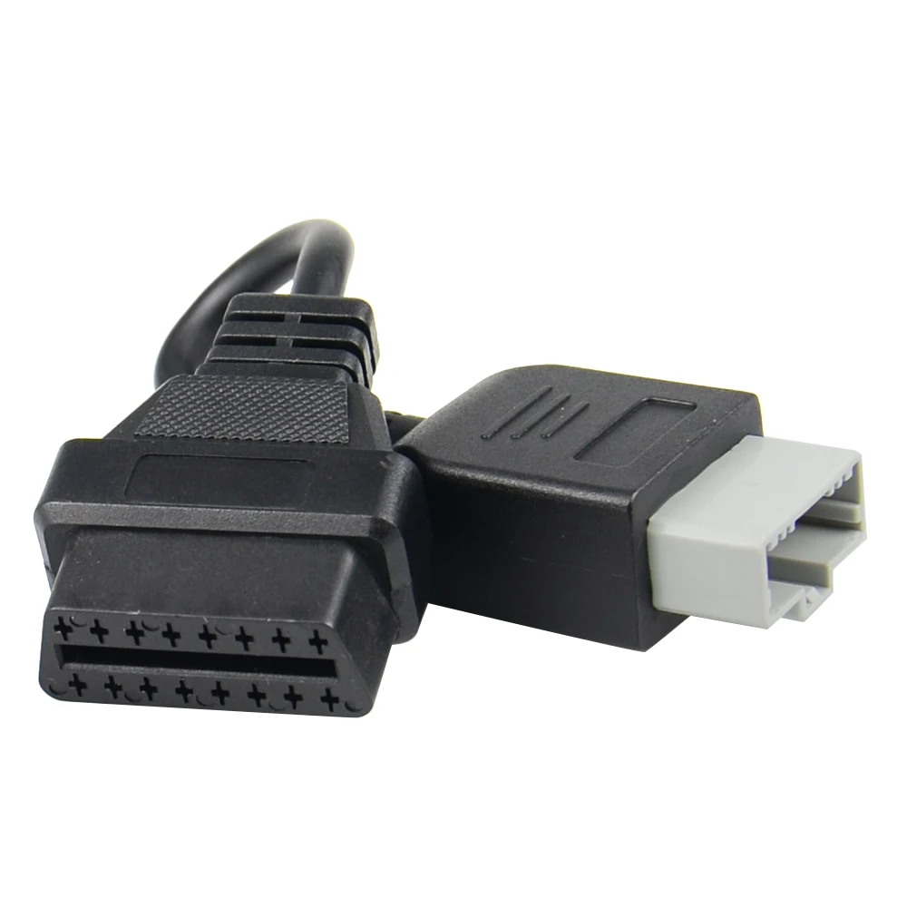 Бесплатная доставка адаптер OBD для Honda 5Pin OBD1 к OBD2 16Pin гнездовой диагностический