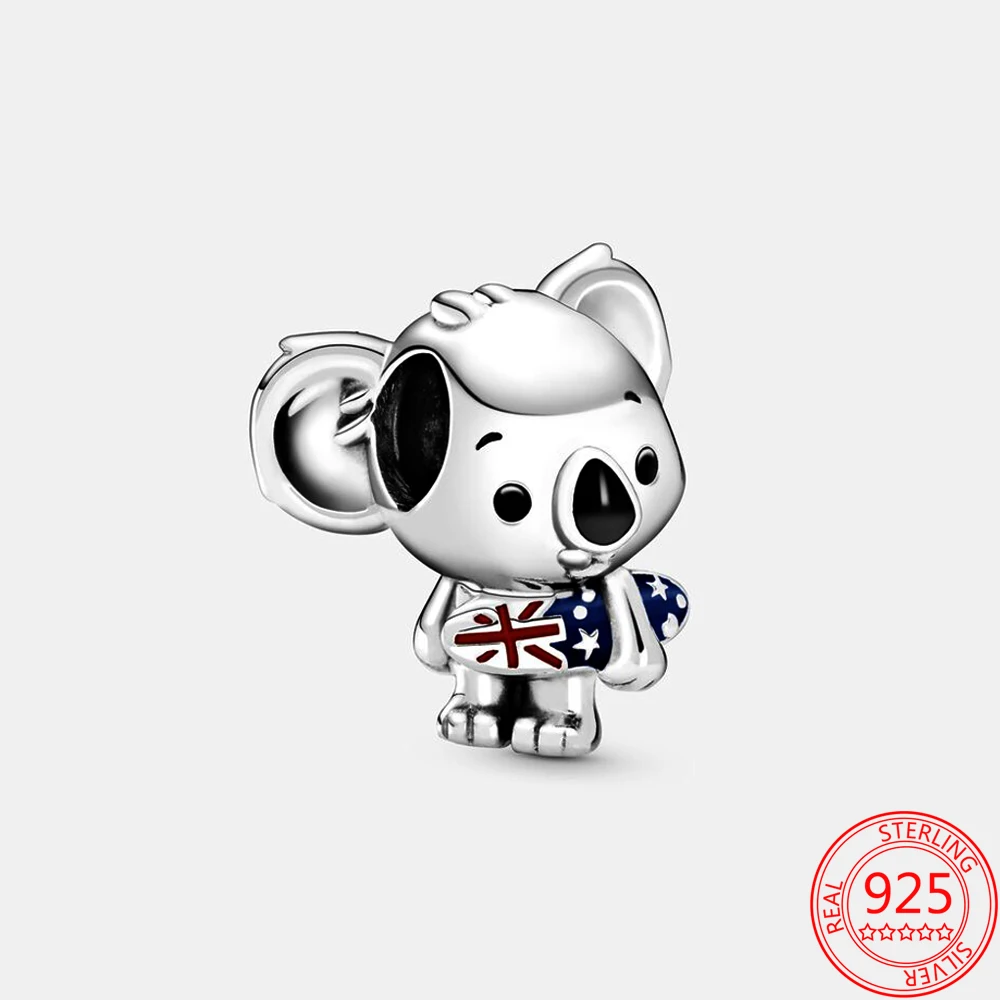 

Женский браслет из серебра 925 пробы, с подвеской-шармом