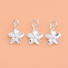 Ручная работа DIY Ювелирные изделия бисер аксессуары браслет аксессуары баухиния кулон 925 стерлингового серебра ювелирные изделия кулон