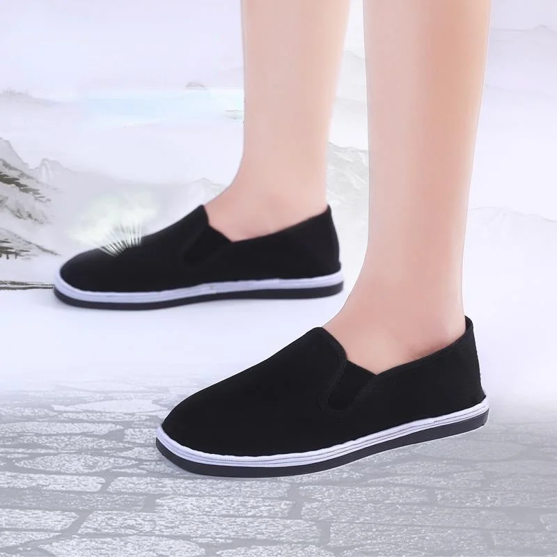 

New Old Beijing Cloth Shoes Women Flat-bottomed Shoes Women and Men Casual Shoes Flat Shoes Men Vintage Shoes Canvas Shoes