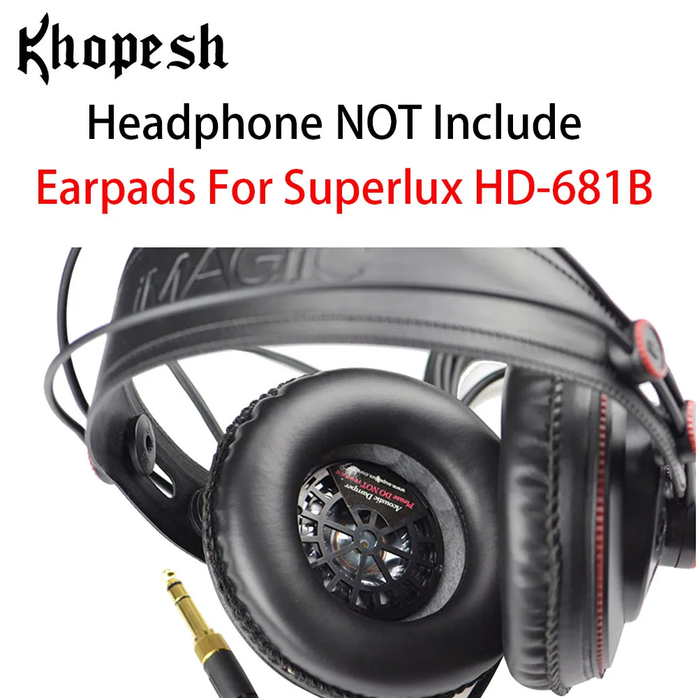 Khopesh подушечки для наушников Superlux HD 681B амбушюры подушки Чехол Headpand|Аксессуары