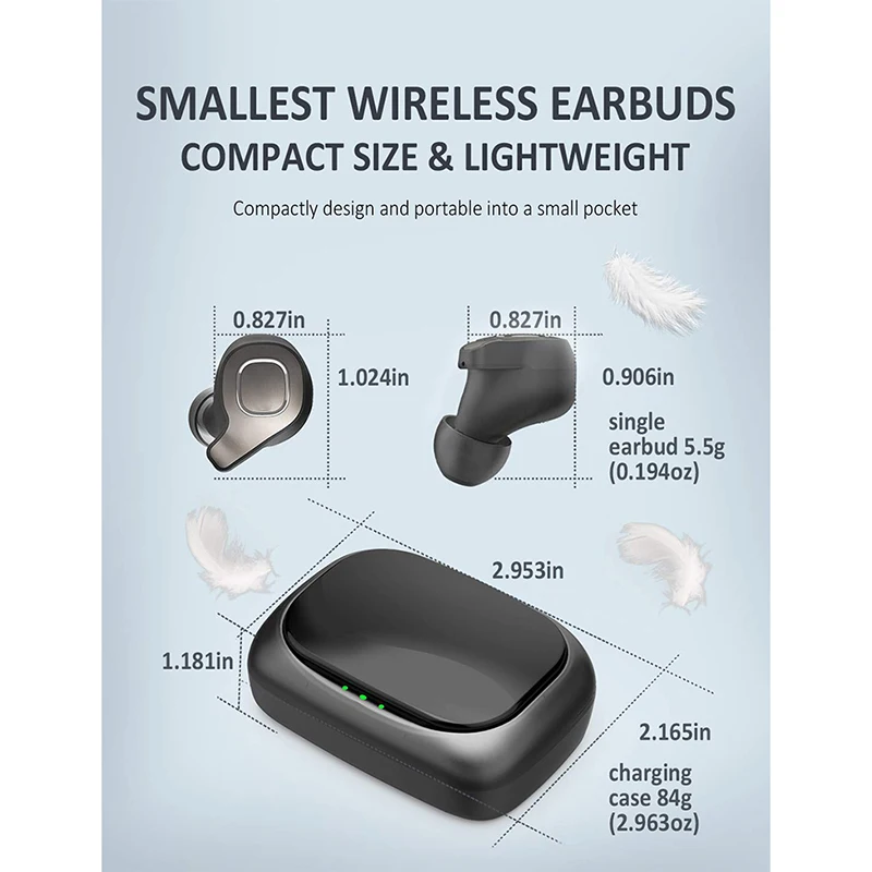 F8 Bluetooth 5 0 наушники TWS беспроводные HD Стерео шумоподавление спортивные для всех