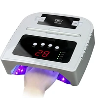 cordless nail lamp battery separate rechargeable manicure machine 48w led uv timing induction light auto sensing gel drying