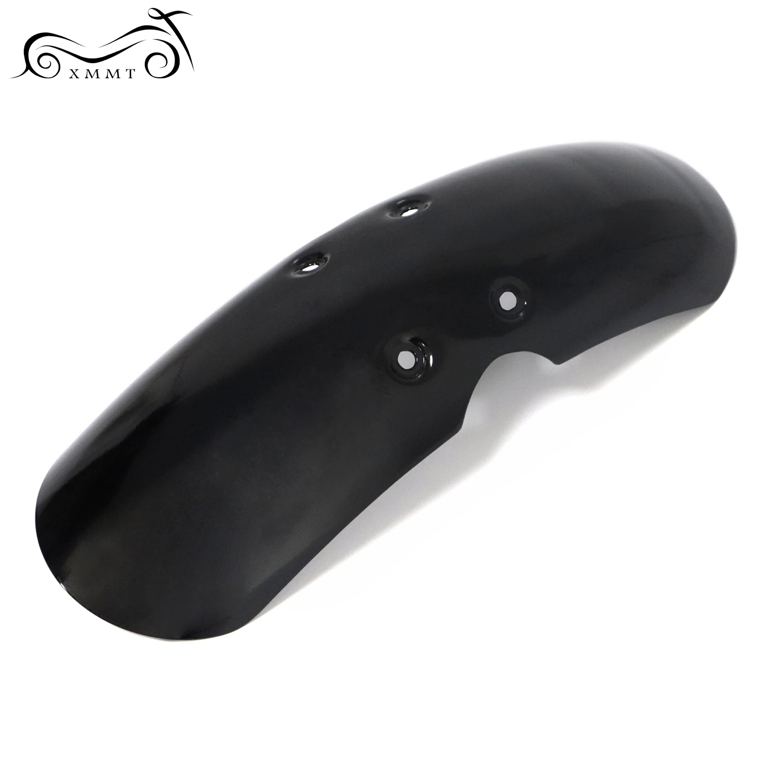 Черное стальное короткое переднее крыло для мотоцикла брызговик триумфа