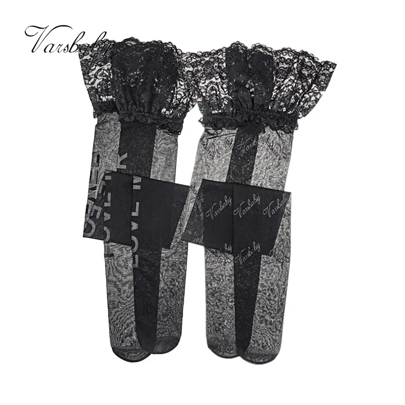 

Колготки женские, черные, эластичные, с надписью, 1 лот/2 шт.