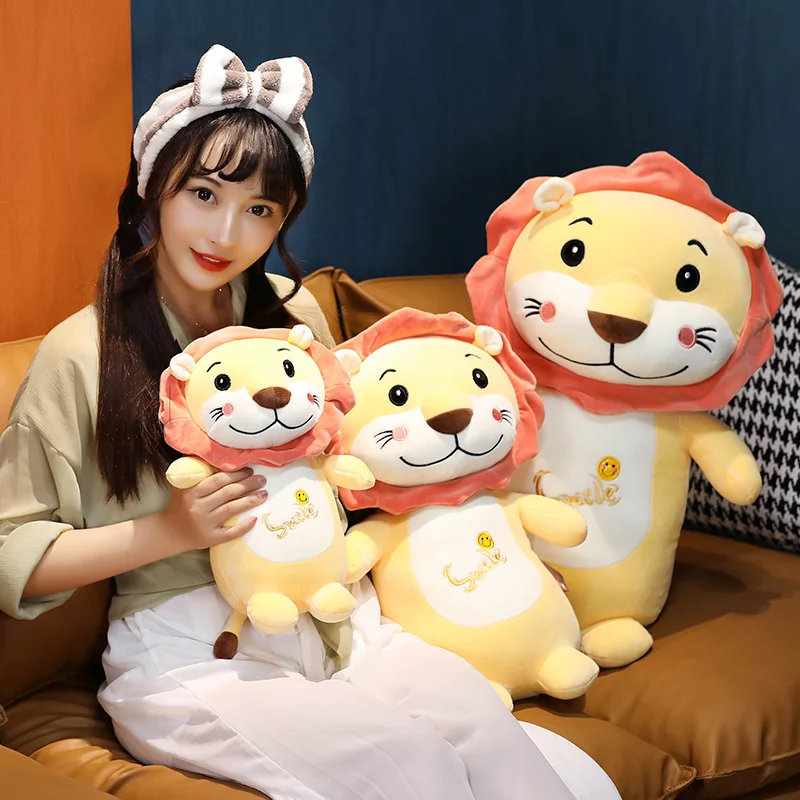 

Soft Plush Toys For Kids Stuffed Animal Pillow Toys For Children Kawaii Lion Doll Baby Toy Girls Birthday Gifts Lovely Toy