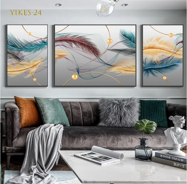 Современная Минималистичная роспись на холсте современное художественное