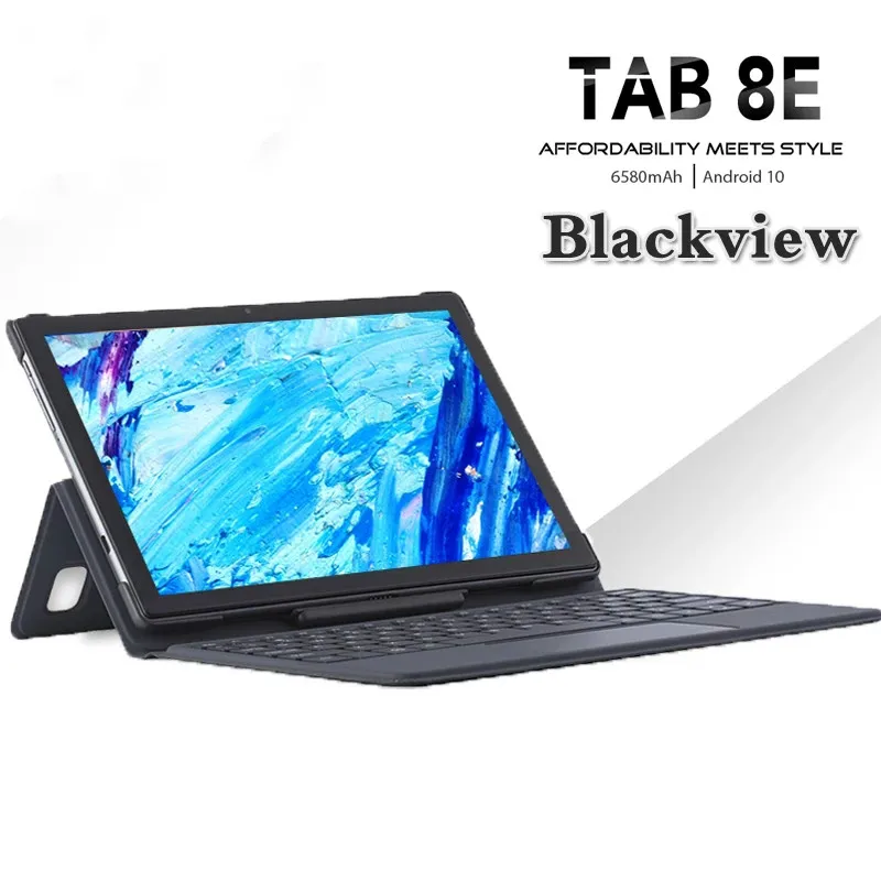 New Blackview Tab 8E Android 10 WIFI Tablet PC 6580mAh 3GB RAM 32GB ROM 10.1 Inch 13MP Rear Camera Big Battery Octa Core Tablet