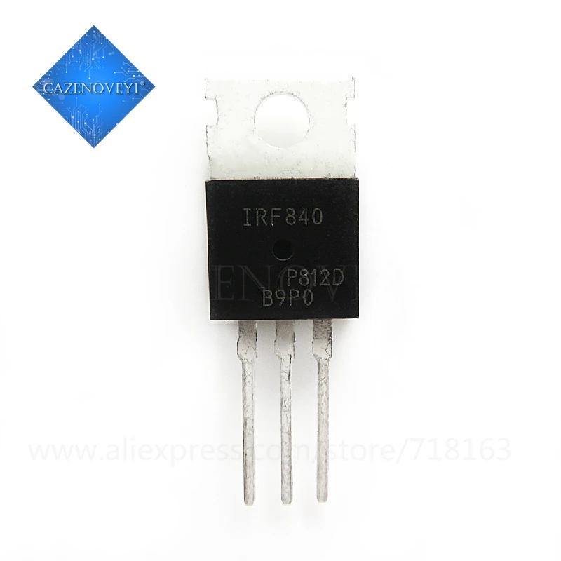 10pcs/lot IRF840PBF IRF840 TO 220 In Stock|Интегральные схемы| |