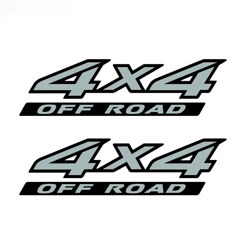 

Creativity 4x4 Off Road Colorful Motocross Styling Decal Funny Car Stickers
