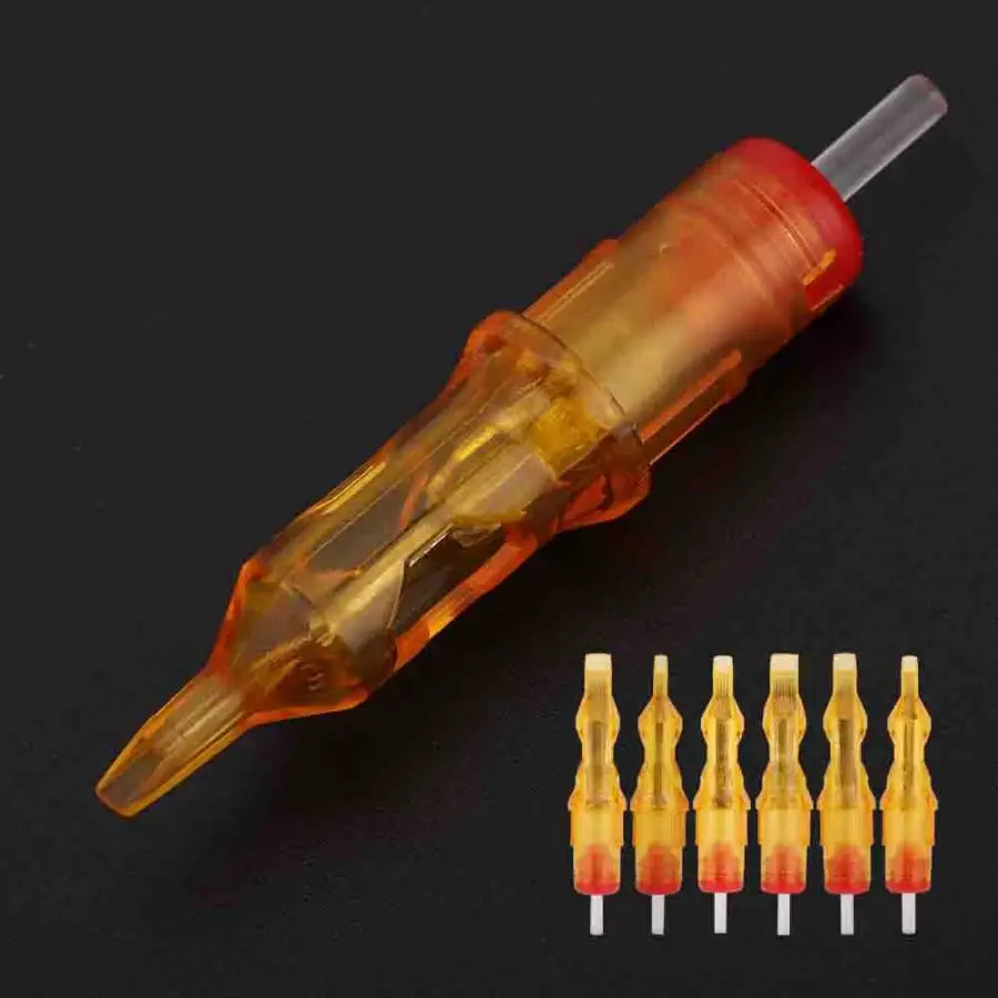 Piercing Needle 20Pcs of Set Disposable Eyebrow Tattoo Cartridge Needles Microblading RM Series | Красота и здоровье