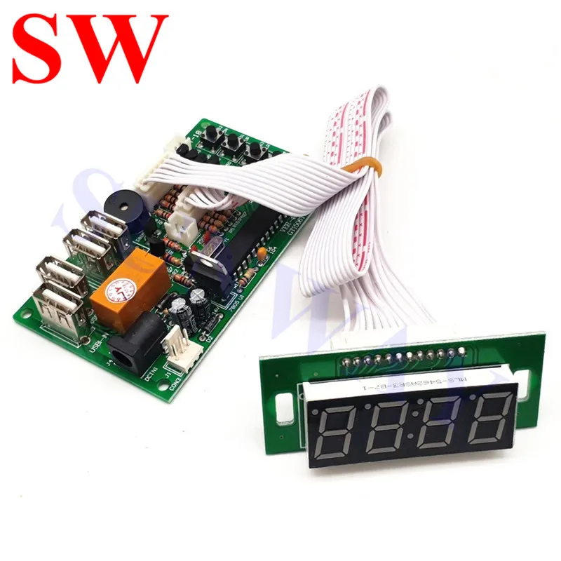 Бесплатная доставка телефон работающий от монет USB контролирующий таймер