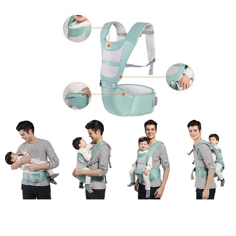 Новые продукты на дышащей спине ребенка ремень талии табурет слинг держать для