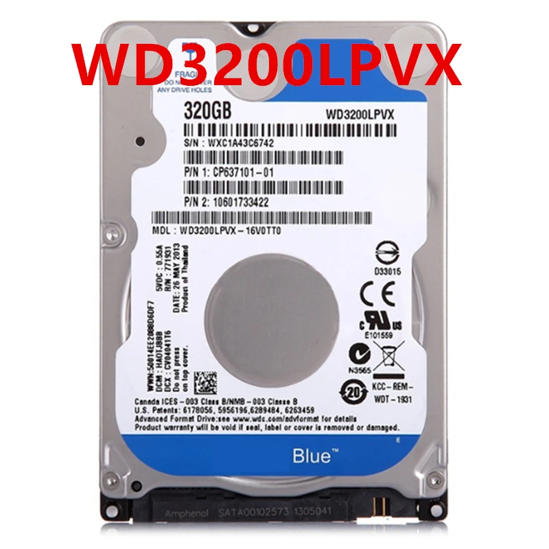 New Original HDD For WD 320GB 2.5