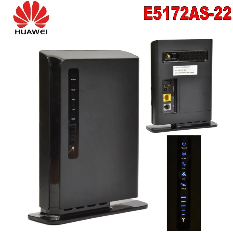 Бесплатная доставка + Аккумулятор 1000 мАч беспроводной маршрутизатор HuaWei E5172 LTE 150