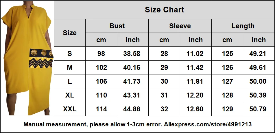 

2021 Summer African Dresses for Women Casual Plus Size Print Dashiki irregular V-neck Loose Dress Africa Clothes Christmas Robe