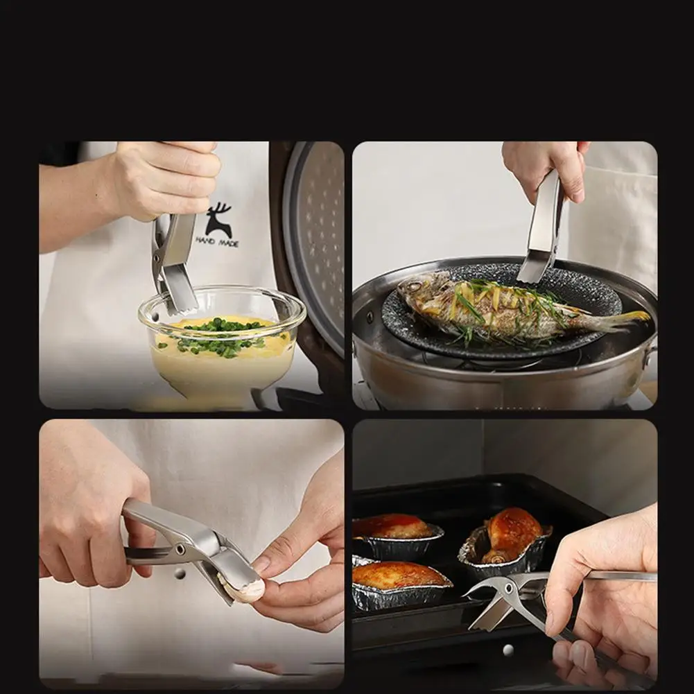 Multifunctional Bowl Holder Dish Tongs Tableware Picking Tools Kitchen Tool Accessories | Дом и сад