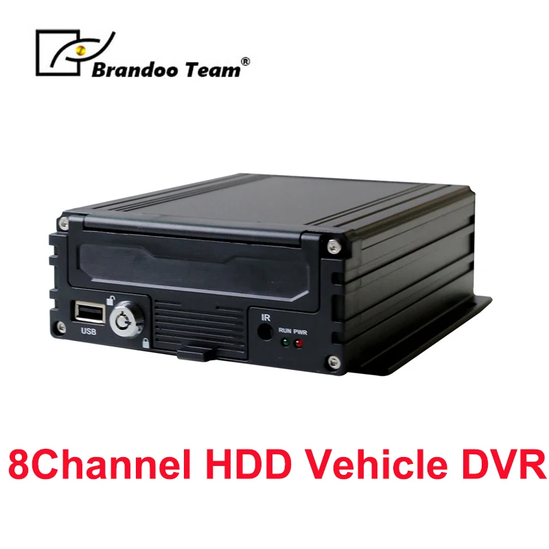 Мобильный видеорегистратор 8 каналов Поддержка HDD ударопрочный и запираемый