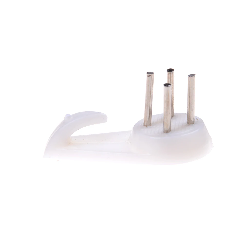 

20pcs/lot White Plastic Invisible Wall Mount Photo Picture Frame Nail Hook Hanger Hard Picture Frame Wall Hooks