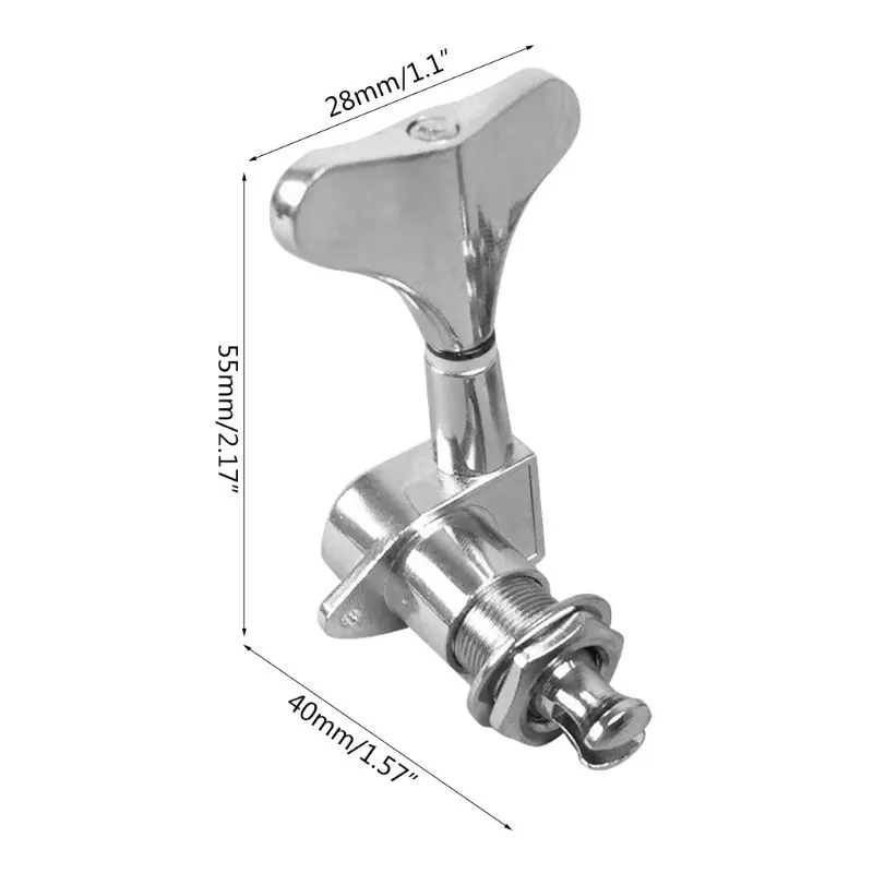 

1 комплект 2L3R герметичные Колки для бас-гитары, ключи для настройки, колышки, 5 струнных басов, набор головок K1KD