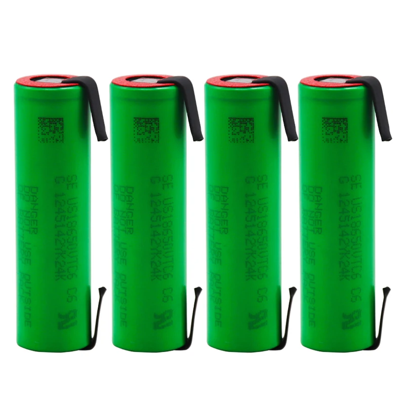 100% Новый оригинальный vtc6 3 7 v 3000 mah 18650 литиевая аккумуляторная батарея для