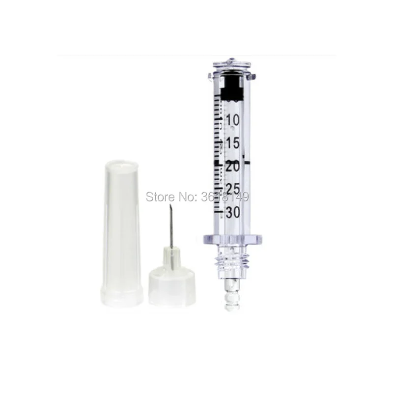 

0.3ML Sterile Disposable Anti-aging Wrinkle Ampoule Head for Hyaluronic Pen Atomizer Consumables Water Syringe Hyaluronic Gun