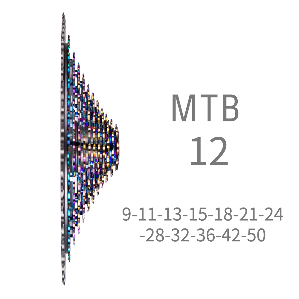 Кассета велосипедная ZTTO MTB 11 скоростей 9-50T и 12 Скоростей | Спорт развлечения