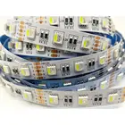 СВЕТОДИОДНАЯ лента SMD 5050 RGBWRGBWW, 5 млот, 12 В постоянного тока, 24 В, 4 цвета в 1, 60 светодиодовм, 300 светодиодов, водонепроницаемая IP3065IP67, гибкая