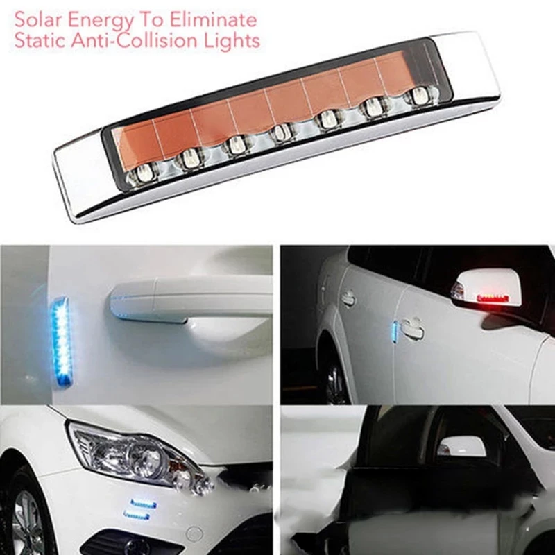 

Автомобильные дверные фонари солнесветодиодный мигающая лампа управление движением Авто атмосферный свет автомобиль-Стайлинг анти-столк...