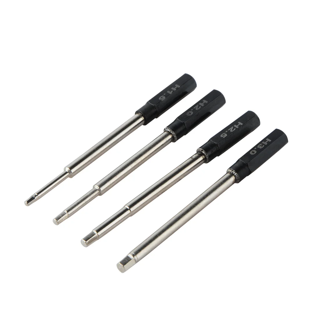 

4 In 1 Screwdriver Hexagon Head H1.5 H2.0 H2.5 H3.0 Hex Screw Driver Tools Set Professional RC Tools Kits For FPV Helicopter Car