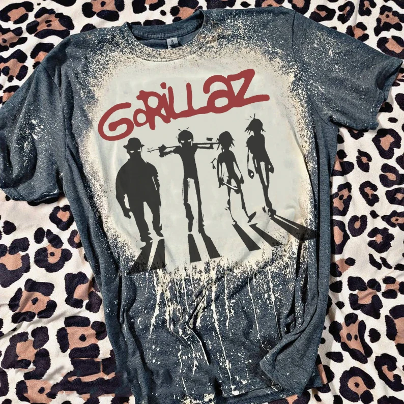 

Gorillaz T-shirt Fashion tie-dye unisex T-shirt