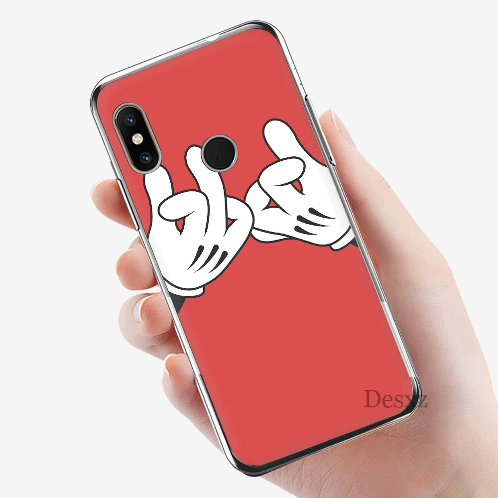 Чехол для телефона Xiaomi mi CC9 CC9E 9T x 2S 6 8 9 SE A1 A2 5X 6X MAX 3 A3 Pro Lite Cover ckey mouse Hand жестовая