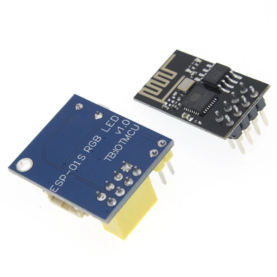 10 шт. ESP8266 ESP 01 WS2812 RGB светодиодный модуль контроллера для IDE световое кольцо Smart