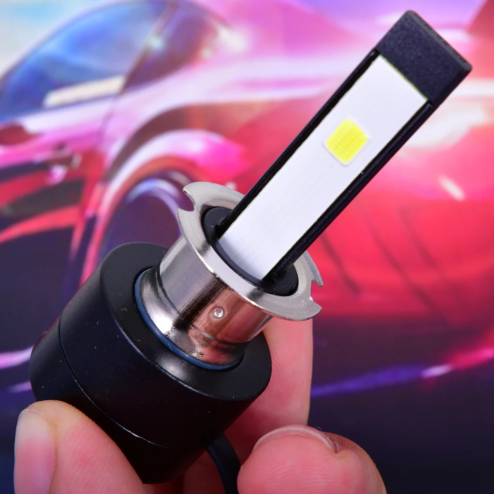 1шт Автолампа светодиодная H1 H3 H4 H7 H8 H9 H10 H11 H27 HB3 9005 HB4 9006 Dled Sparkle 4S|Передние LED-фары