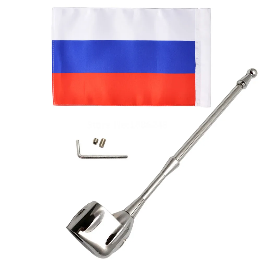 

Luggage Rack Vertical Russia Flag Pole Luggage Rack Vertical Flag Pole For Honda Goldwing GL1800 GL1500 GL1200 2001-2011 .