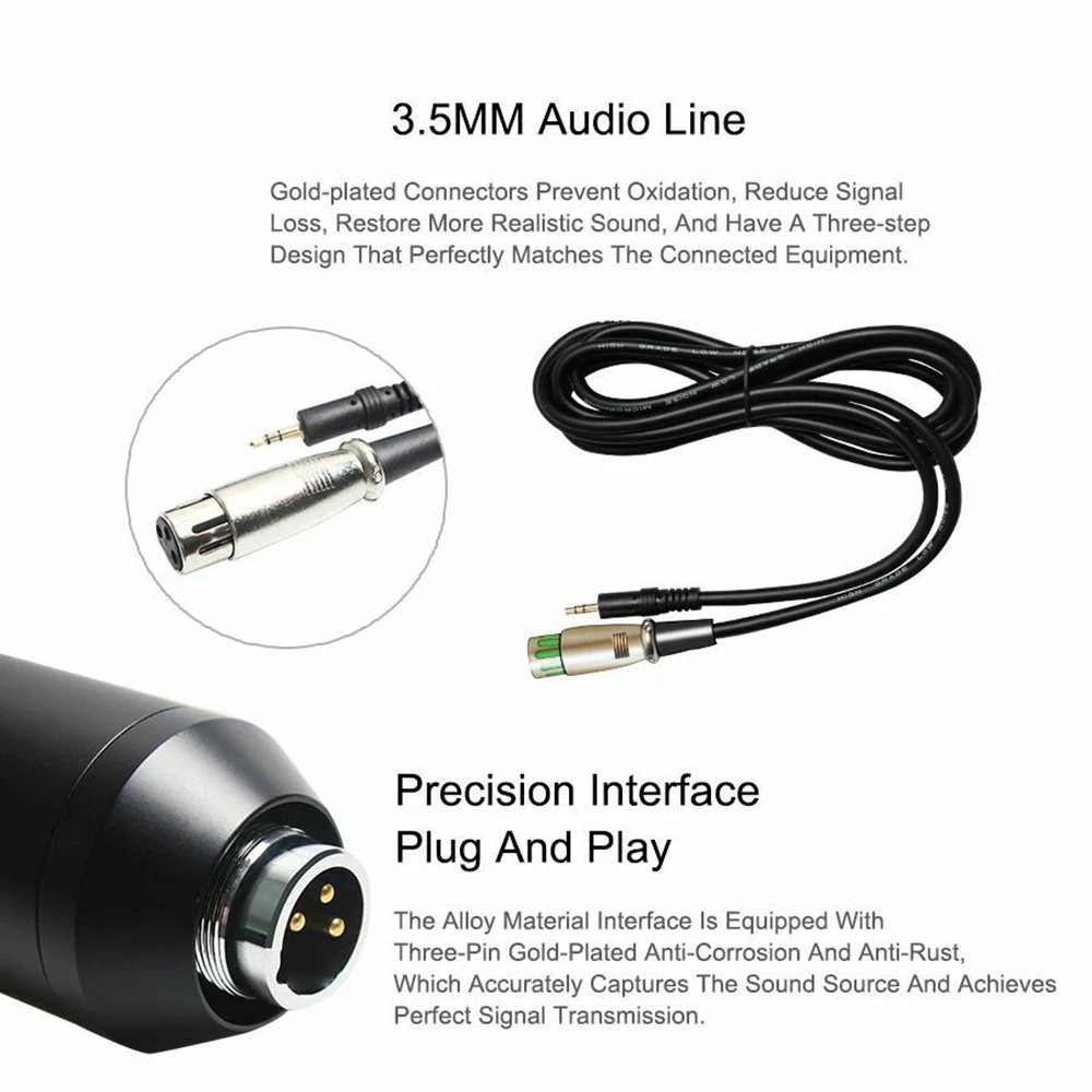 Профессиональный кардиоидный Студийный микрофон BM 800 звукозапись трансляция