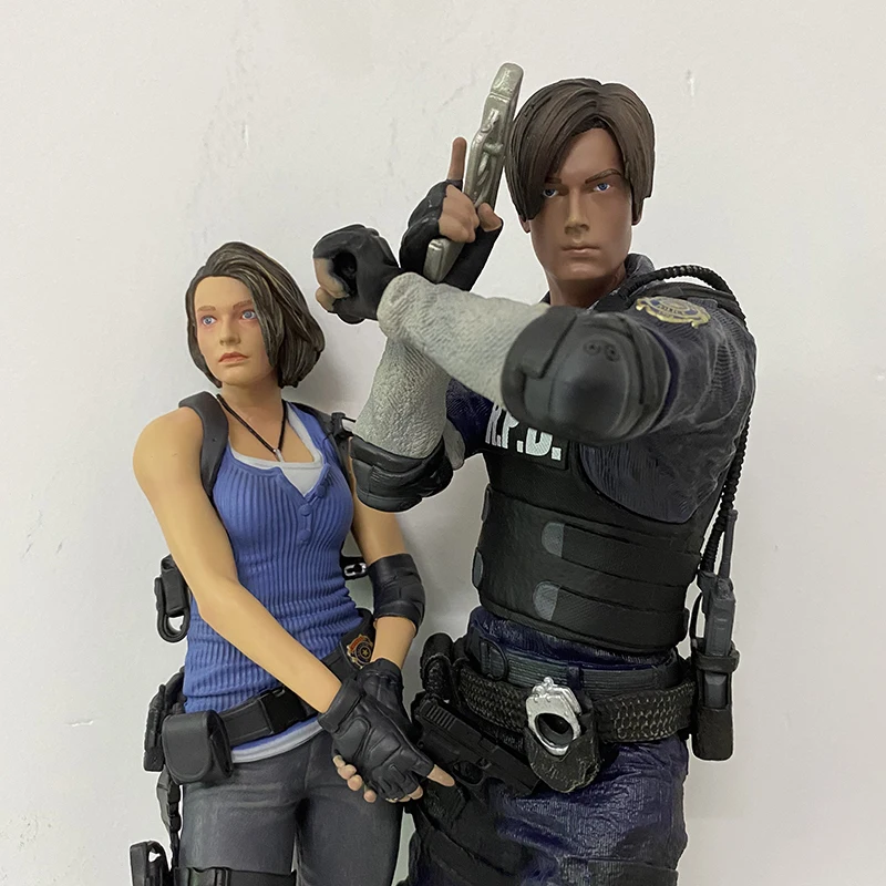 

Jill Valentine Figure Game Biohazard Character RE:3 Jill Valentine Figure Leon Scott Kennedy Action Figures Model Toy Doll Gift