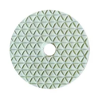 5PCS/Set 4 inch 100mm Dry Polishing Pad Sharp Type Flexible Diamond Polishing Pad For Granite Marble Stone