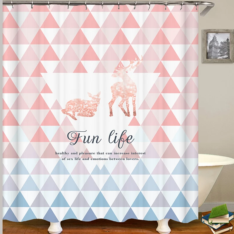 

antlers shower curtain waterproof new arrival curtain shower bathroom decor extra large curtain bathroom