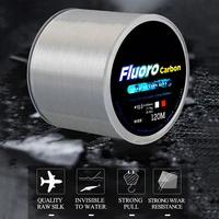120m carbon fiber coating leader lure fishing line 0 2 0 6mm 3 25 21 5kg wearable fluorocarbon line accessories