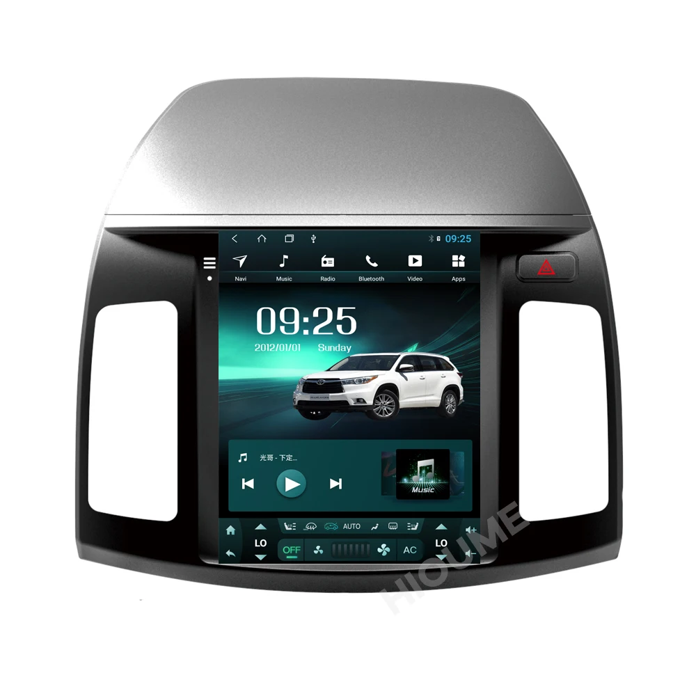 

9.7" Vertical Tesla Screen Android 10 Car GPS Navigation for Hyundai Elantra 2011-2016 Radio Stereo BT Multimedia Player Carplay