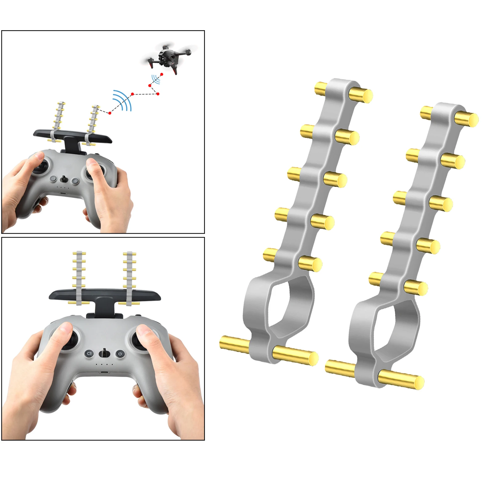 

5.8Ghz Yagi-Uda Antenna Range Extender Signal Booster Amplifier for DJI