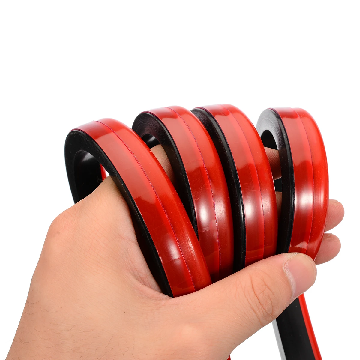 1ser 12 В Гибкая красная светодиодная лента для автомобиля с высоким креплением