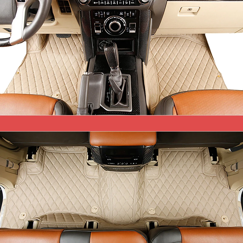 

fiber leather car interior floor mat for lexus gx gx460 2011 2012 2013 2014 2015 2016 2017 2018 2019 accessories