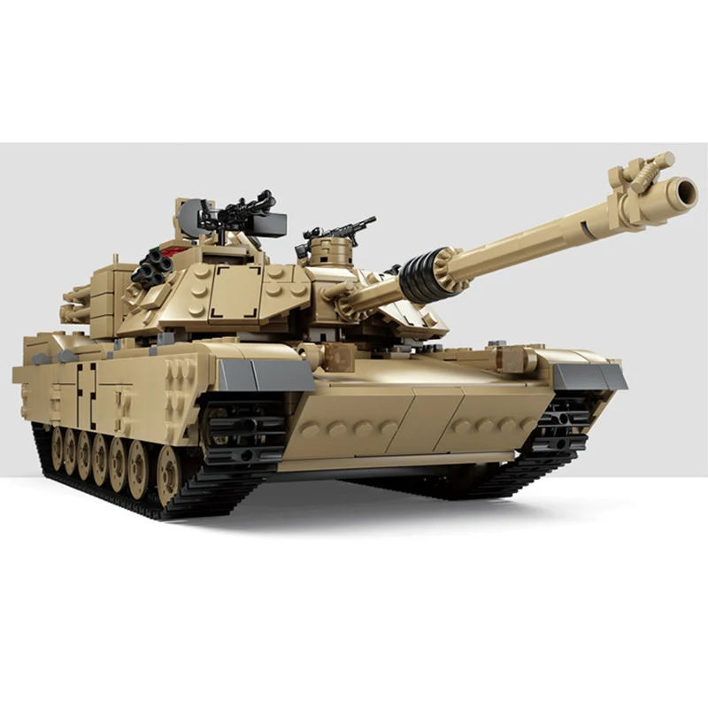 Конструктор Военный тематический танк M1A2 KY10000 1 Change 2 1463 шт.|Игрушечные кубики| |