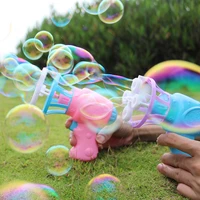 summer magic bubble machine with mini fan kids outdoor toys wedding supplies electric automatic bubble blower maker gun