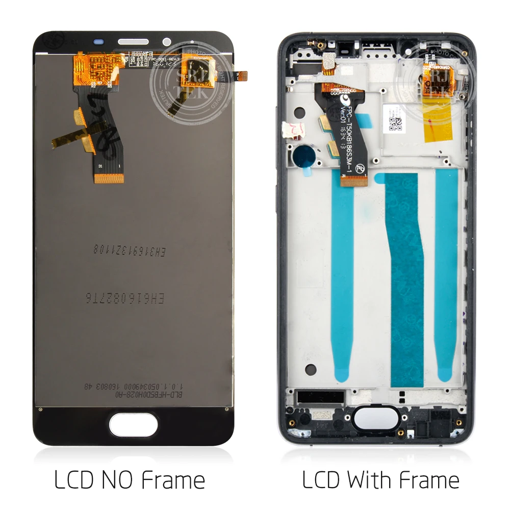 SRJTEK 5 0 &quotдля Meizu U10 LCD сенсорный экран дигитайзер дисплей для Дисплей Матрица