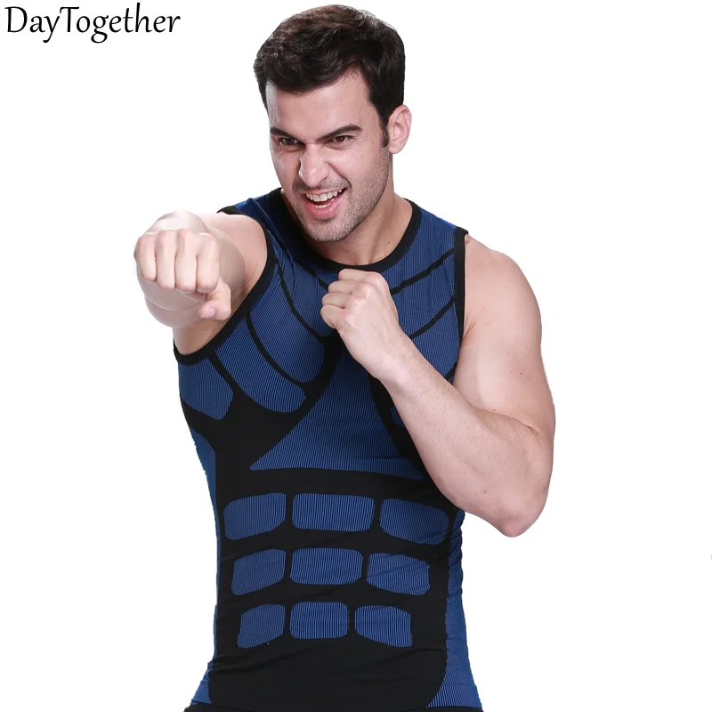 

Toning vest tops 094 men's fitness outdoor quick dry summer running vest double-color training sports clothes
