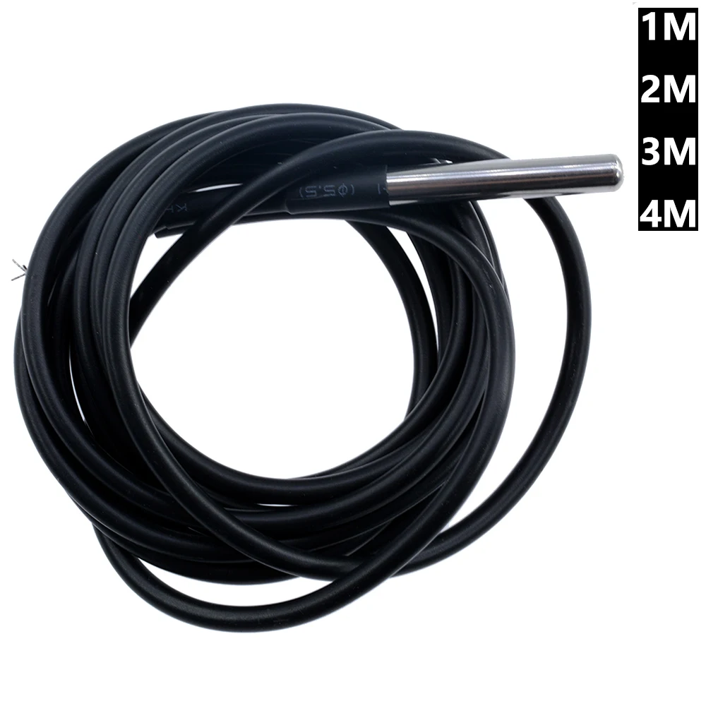 Модуль датчика температуры DS18B20 водонепроницаемый модуль из нержавеющей стали с